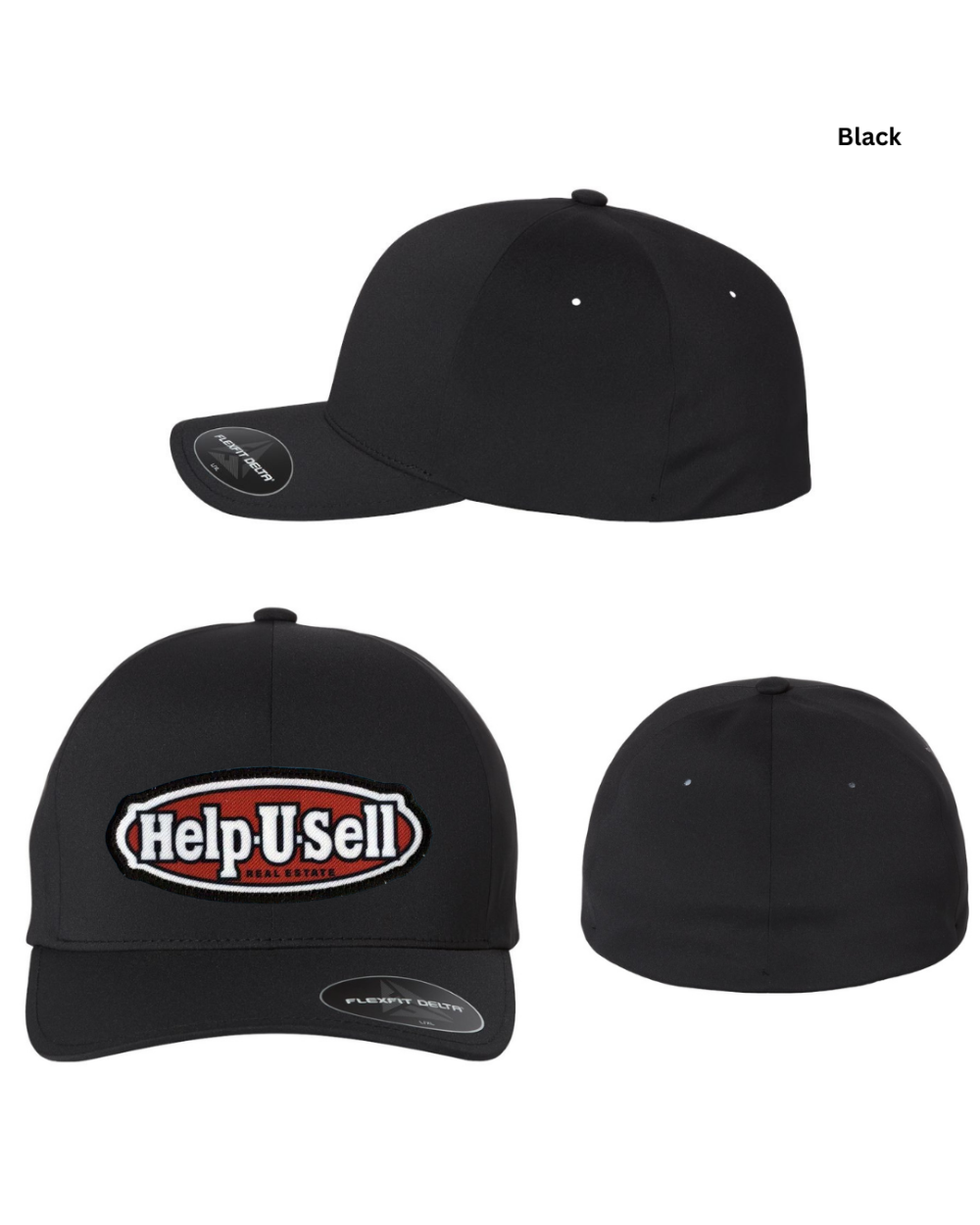 Help-U-Sell FlexFit Active Fitted Hat