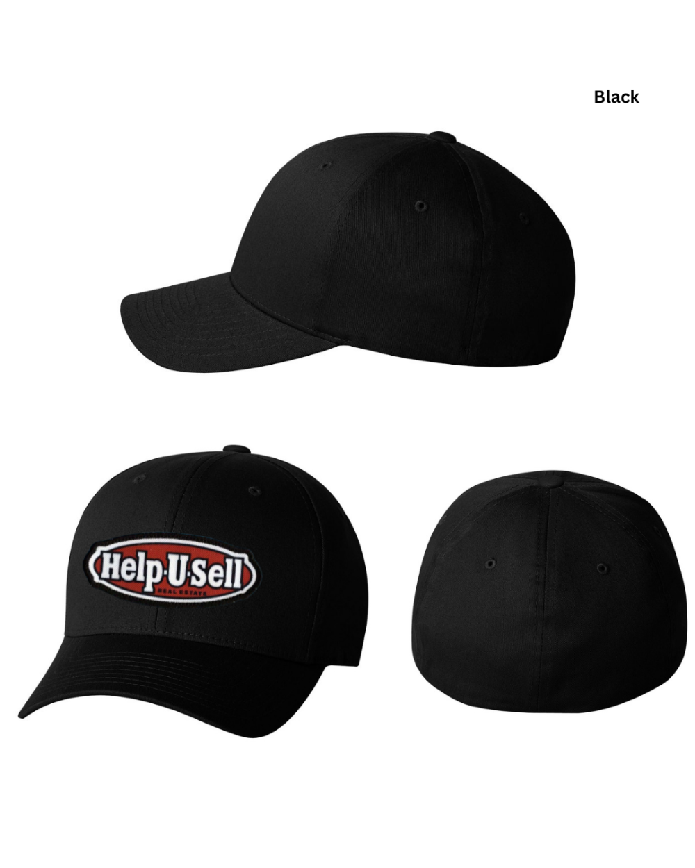 Help-U-Sell Flexfit Fitted Baseball Cap
