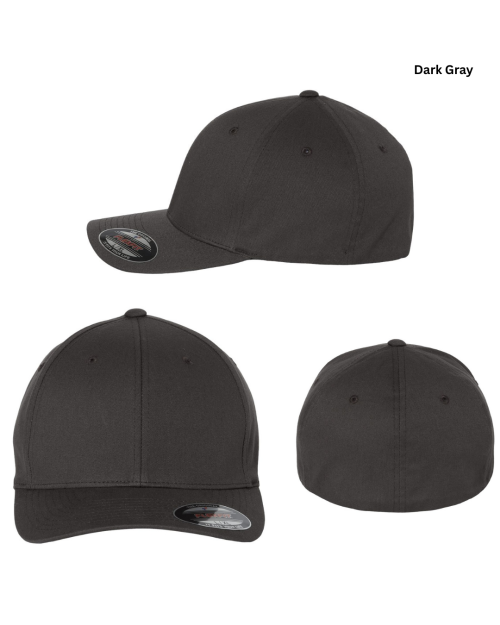 [TEAM NAME] Flexfit Fitted Baseball Cap