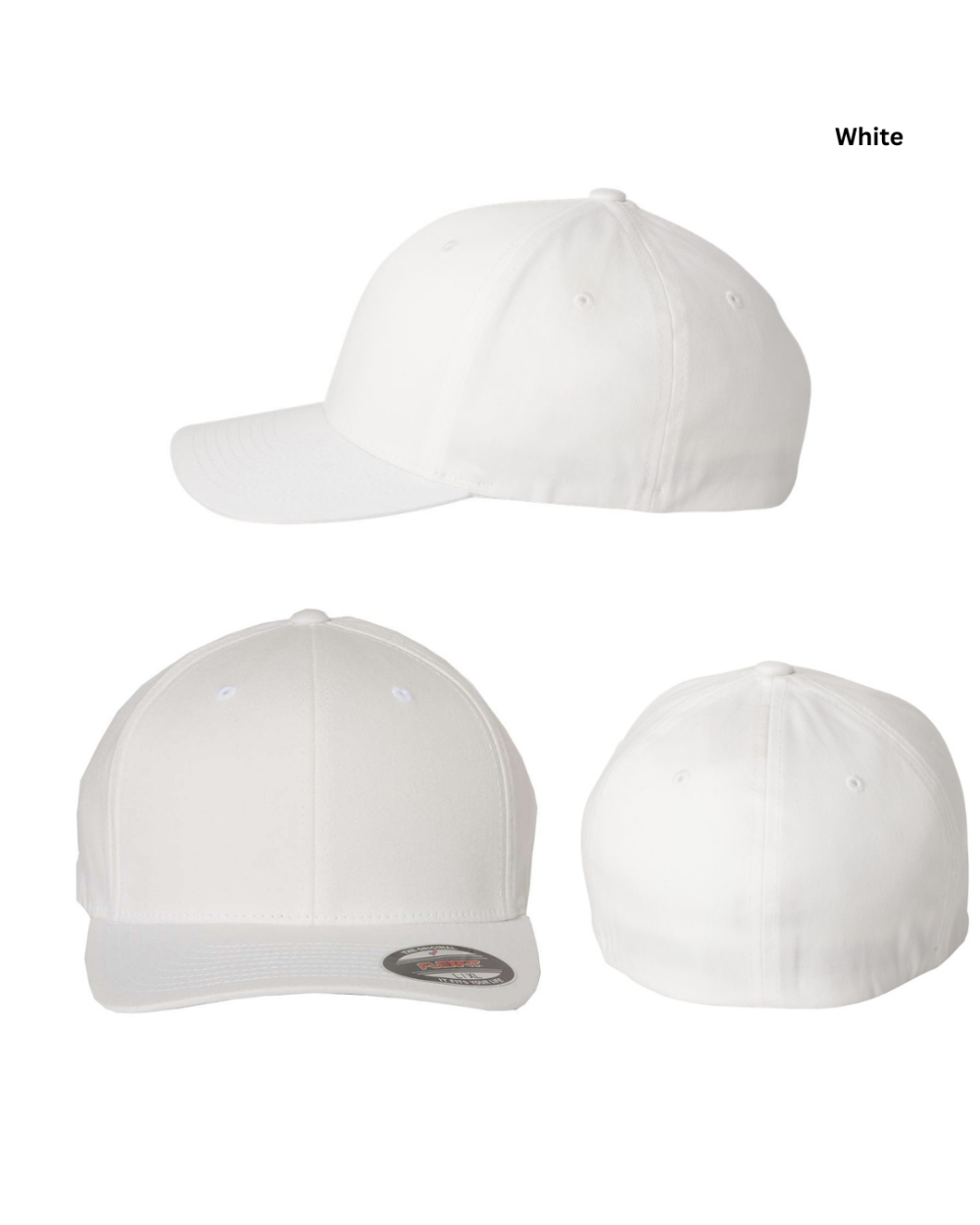[TEAM NAME] Flexfit Fitted Baseball Cap