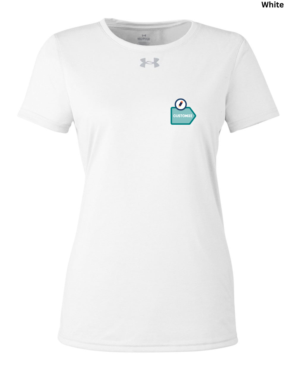[TEAM NAME] Under Armour Women's T-Shirt