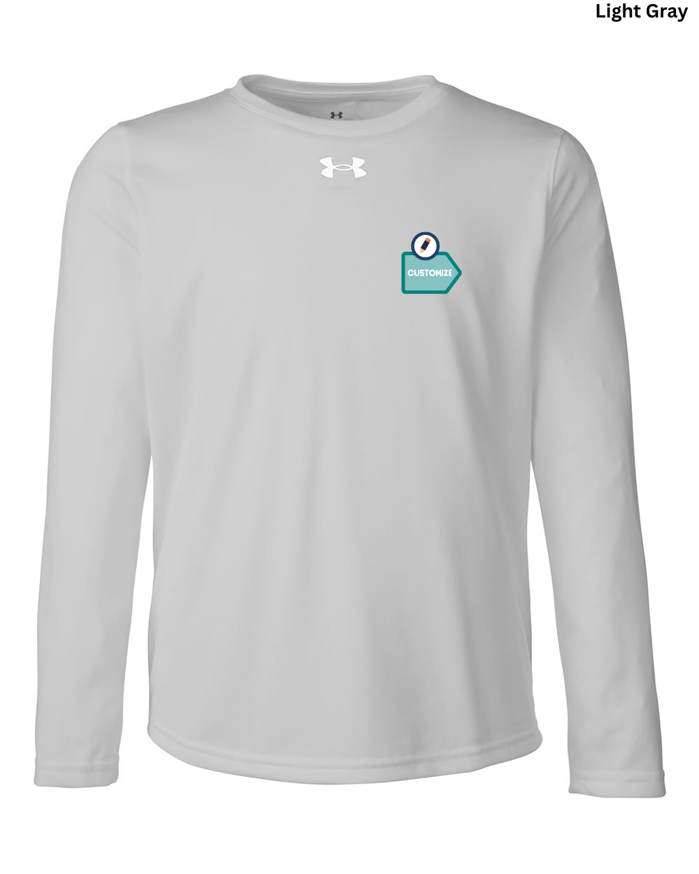 [TEAM NAME] Under Armour Youth Long Sleeve Shirt