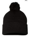 [TEAM NAME] PomPom Beanie