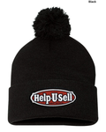 Help-U-Sell PomPom Beanie