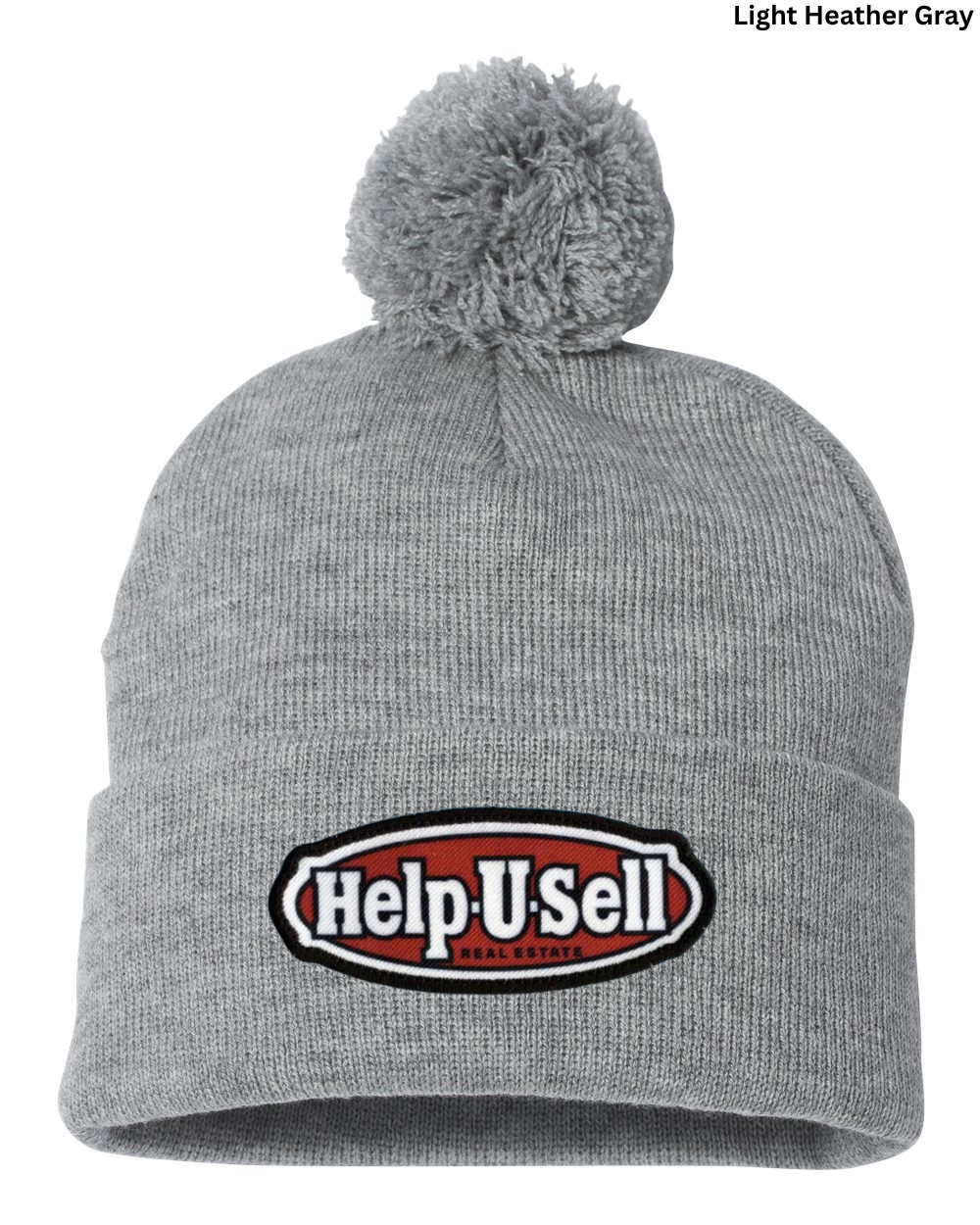 Help-U-Sell PomPom Beanie