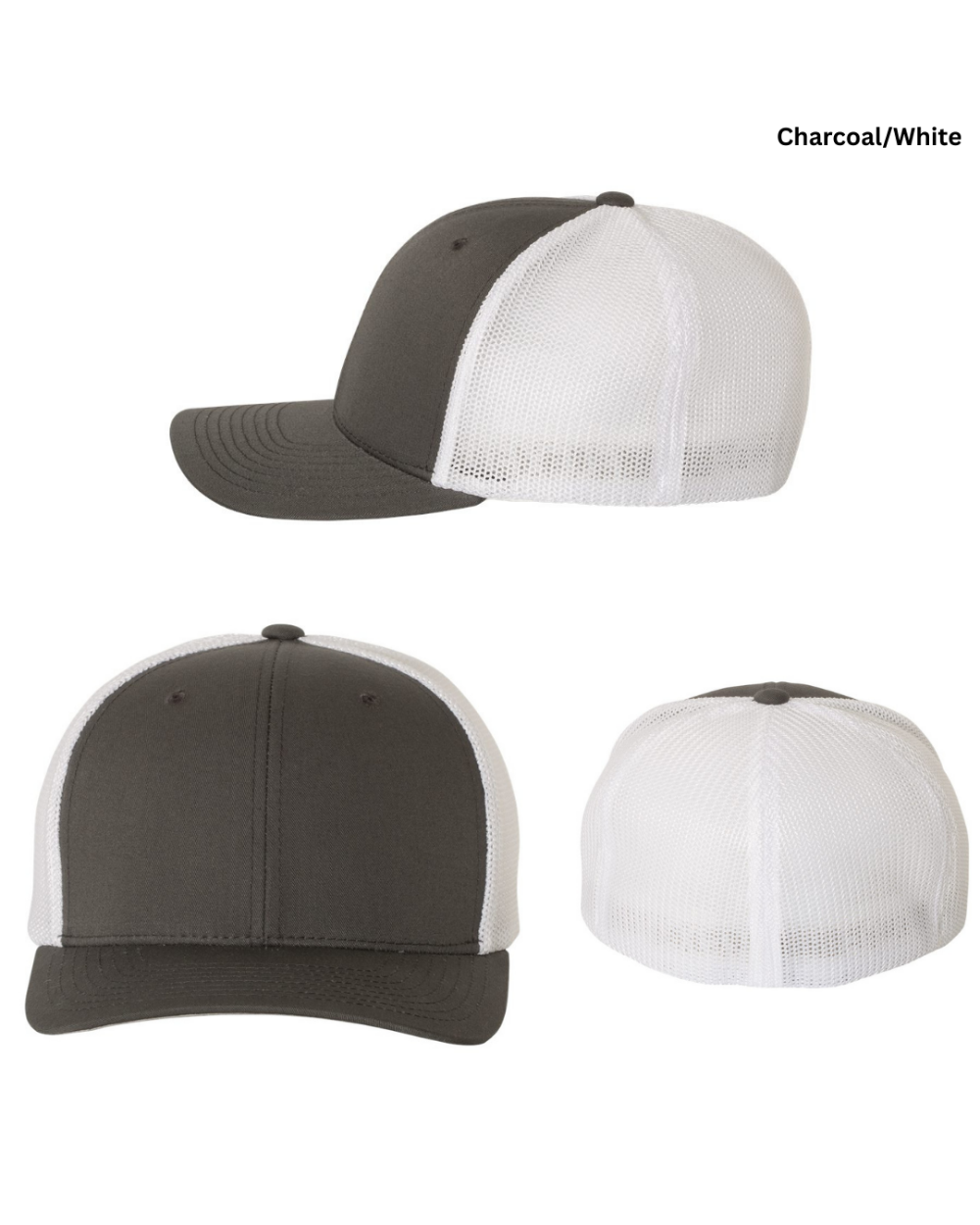 [TEAM NAME] Flexfit Fitted Trucker Hat